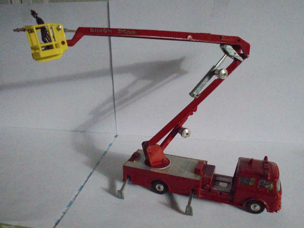 CAMION POMPIER BEDFORD CORGI MAJOR TOYS, Enlèvement ou Envoi, Utilisé, Bus ou Camion, Corgi