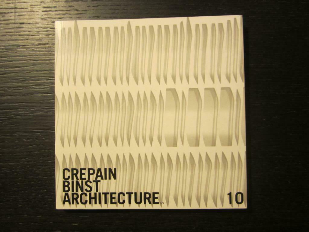 Crepain Binst Architecture   10   Getekend!!!!!!!, Boeken, Ophalen of Verzenden, Architecten