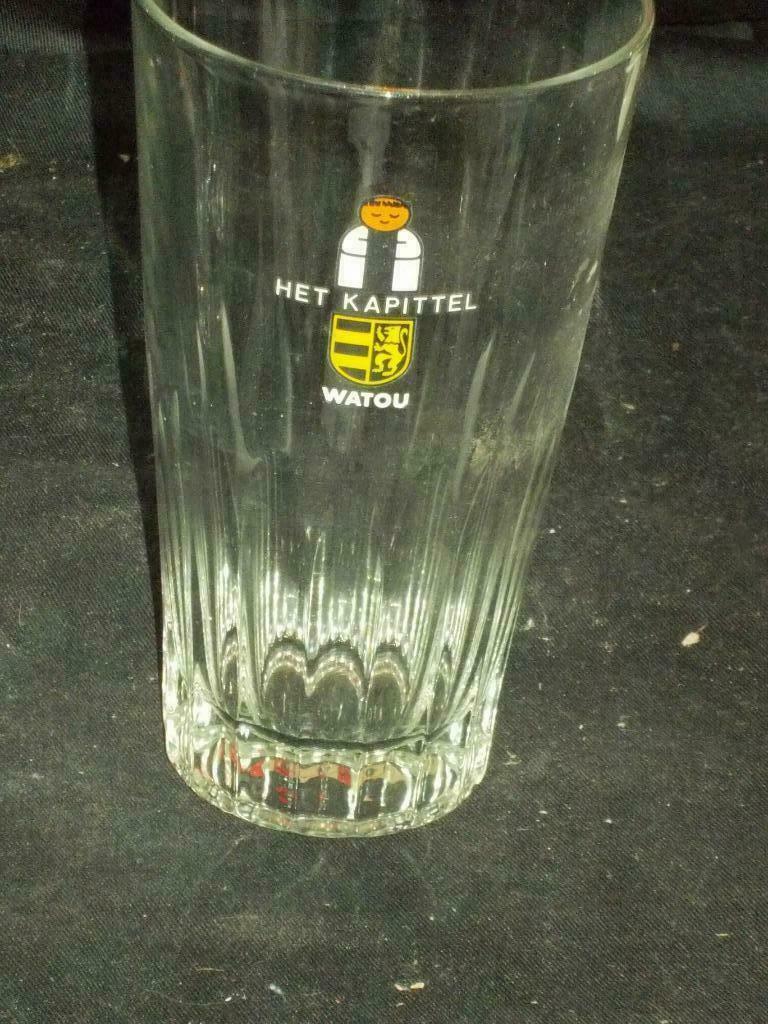 Bierglas.Abdijbier.Het Kapittel.Watou.Type Gueuze. D 134, Enlèvement ou Envoi, Comme neuf, Verre ou Verres, Autres marques