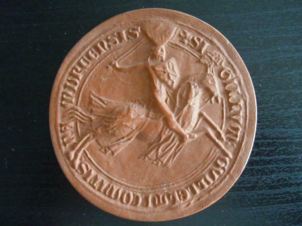 sceau Guillaume Ier (le Riche) de Dampierre comte de Namur, Enlèvement ou Envoi