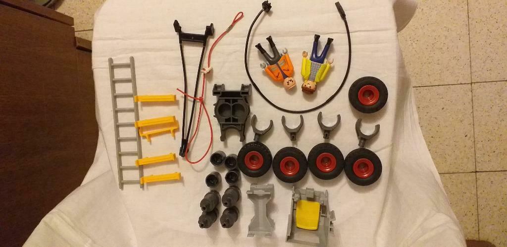 Playmobil bouwkraan 3262, Kinderen en Baby's, Speelgoed | Playmobil, Ophalen of Verzenden, Gebruikt, Los Playmobil