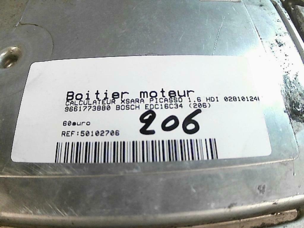 Boitier moteur Citroën Xsara Picasso 1.6HDi 0281012466 (206), Ophalen of Verzenden, Gebruikt, Citroën