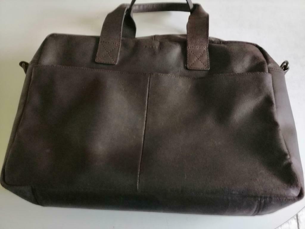 Handtas Koerierstas Laptoptas Aktentas vr mannen BURKELY, Enlèvement ou Envoi, Comme neuf, Sac à bandoulière