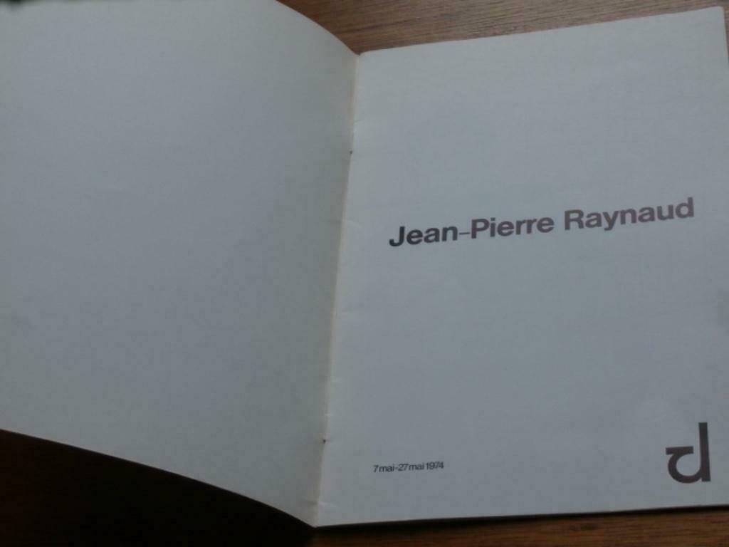 Jean-Pierre Raynaud, Enlèvement ou Envoi, Utilisé, Design graphique