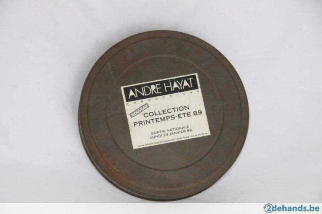 Oude blikken doos ( filmrollen ), Ophalen of Verzenden, Gebruikt