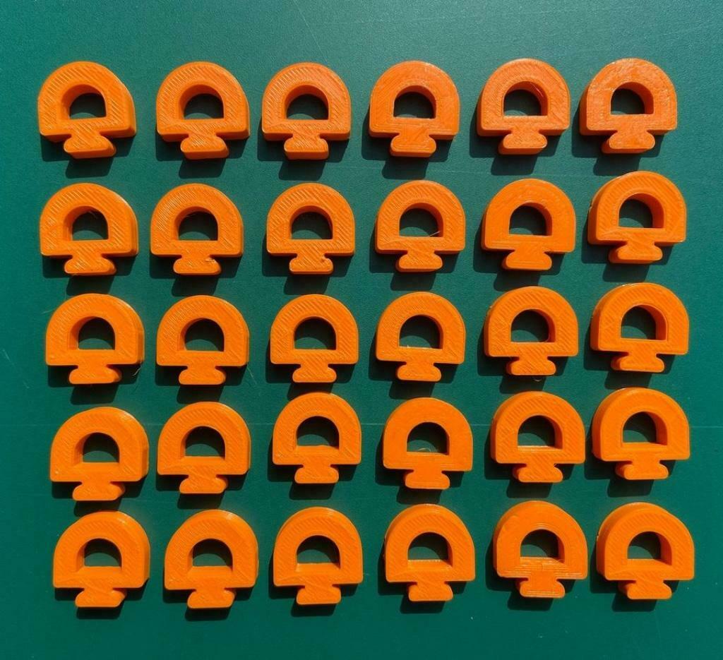 30 clips de fixation véranda, Enlèvement ou Envoi, Film, Neuf