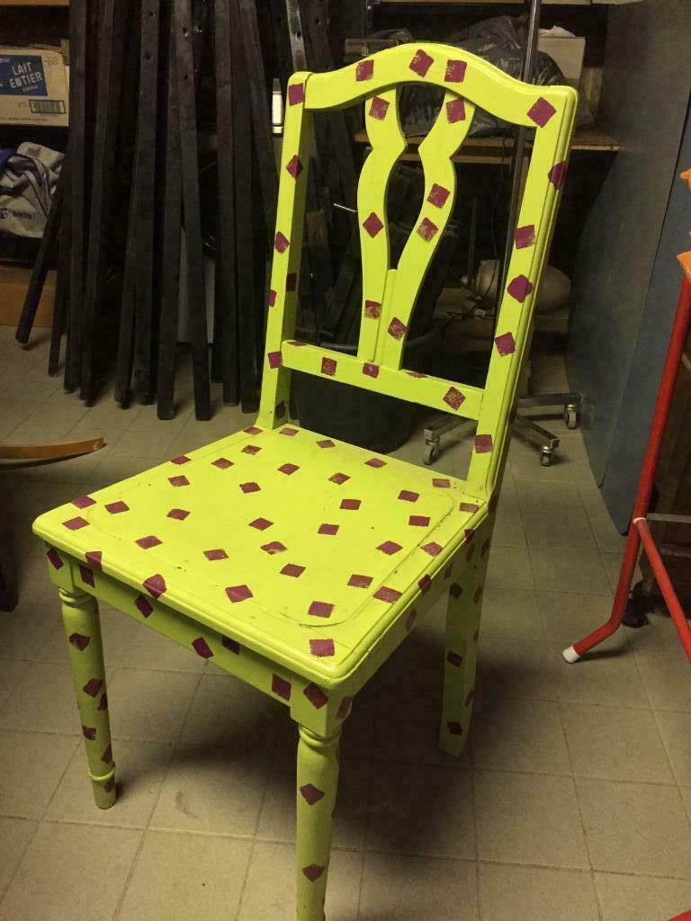 6 Stoelen te koop- zeer mooi - degelijk (eik) en fancy, Huis en Inrichting, Stoelen, Gebruikt, Overige kleuren, Ophalen of Verzenden