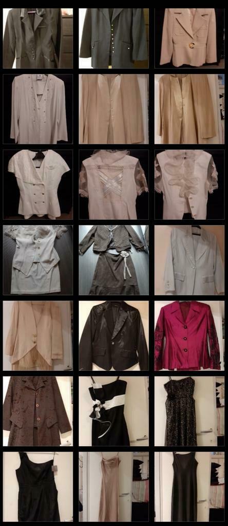 Lotsde brocante avec des vêtements vintage habillé que une f, Divers, Lots de brocante, Enlèvement, Comme neuf