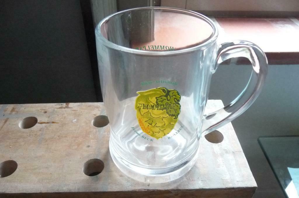 Bierglas Hommelpap, Verzamelen, Ophalen of Verzenden, Nieuw, Bierglas