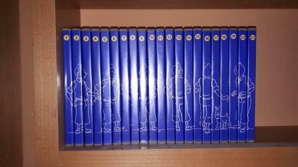 Complete dvd-collectie Kuifje, Cd's en Dvd's, Dvd's | Overige Dvd's, Alle leeftijden, Ophalen