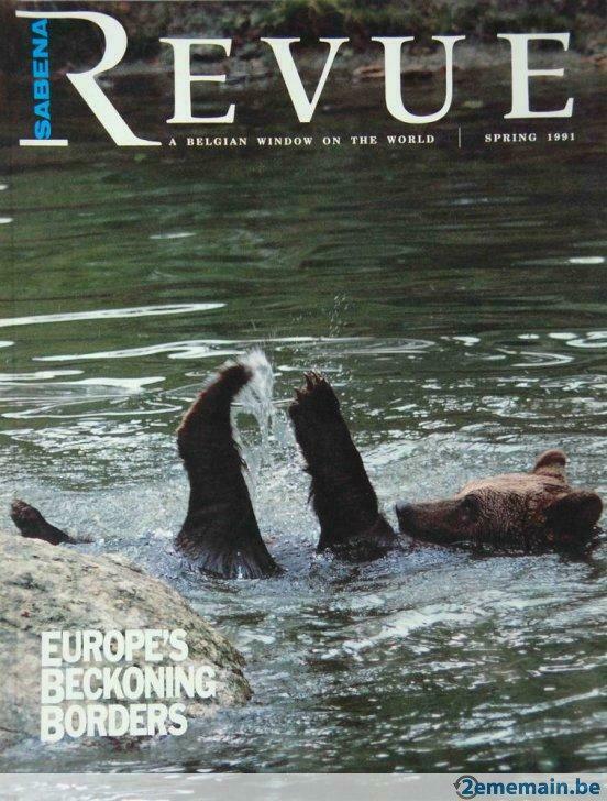 Sabena Revue Spring 1991, Collections, Aviation, Utilisé, Enlèvement ou Envoi