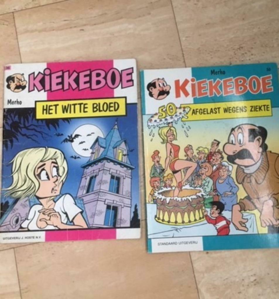 Kiekeboe,rataplan, robbedoes en kwabbernoot, , de brokkenmak, Boeken, Meerdere stripboeken, Ophalen of Verzenden, Zo goed als nieuw