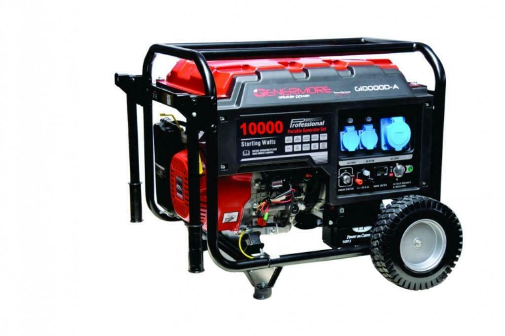 groupe électrogène - générateur neuf 10 kva PROMO, Bricolage & Construction, Générateurs, Neuf, Essence, 5 à 10 kVA, Enlèvement