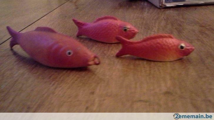 Poissons celluloïd - Petitcollin - années 30, Antiek en Kunst, Antiek | Speelgoed