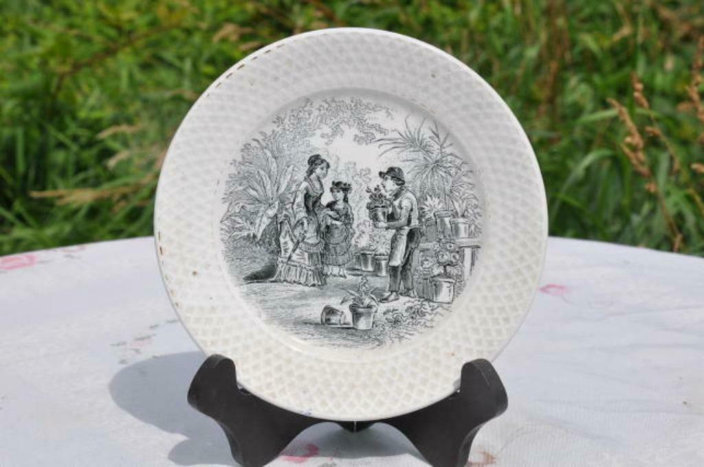 §  assiette petrus regout maastricht A.1838 rustic, Enlèvement ou Envoi