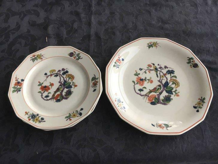 2 Porceleinen borden - Pocelaine Cerabel, Enlèvement ou Envoi, Utilisé, Porcelaine