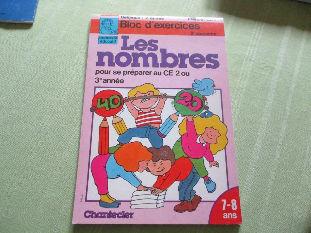 LES NOMBRES. 2e PRIMAIRE., Livres, Enlèvement ou Envoi, Comme neuf, Primaire