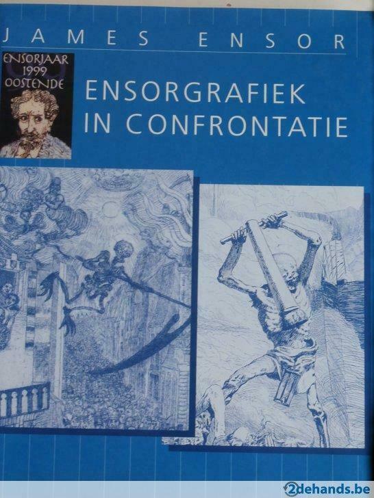 ensorgrafiek in confrontatie-james ensor, Ophalen of Verzenden, Nieuw