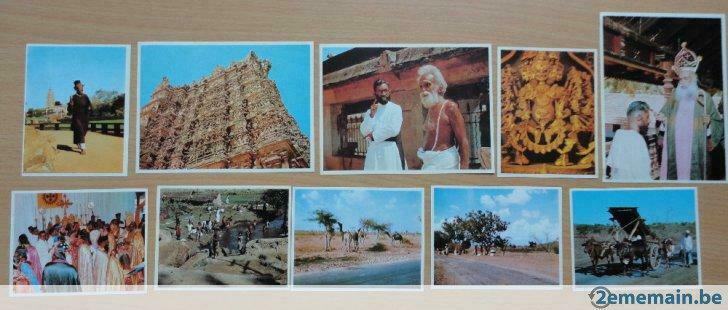 tintin Série 152 de l'album asie 2 (10 chromos) lombard, Collections, Enlèvement ou Envoi, Utilisé