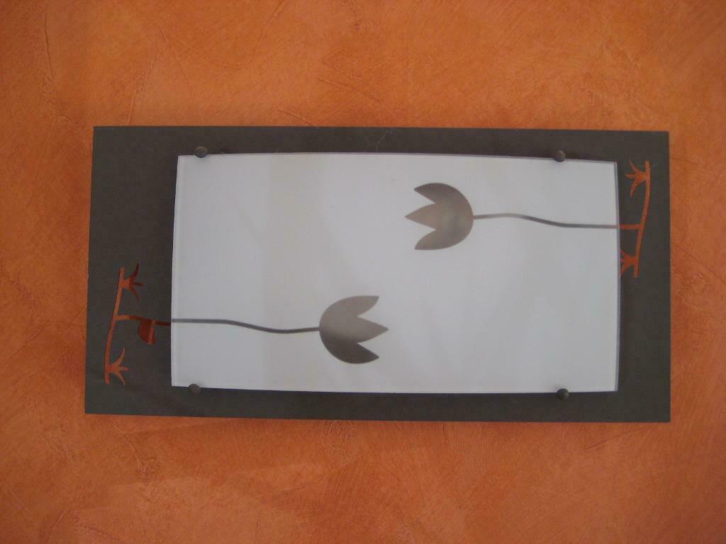 Très belle applique mural de marque Lucide, Maison & Meubles, Enlèvement, Comme neuf, Verre