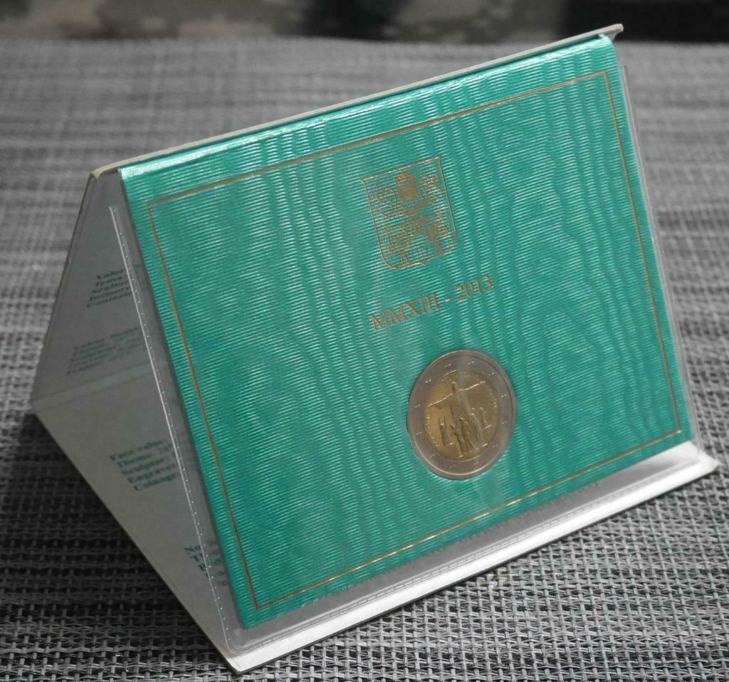 Vatican 2 Euro 2013 BU dans Dossier Rio, Enlèvement ou Envoi, Vatican, 2 euros, Série
