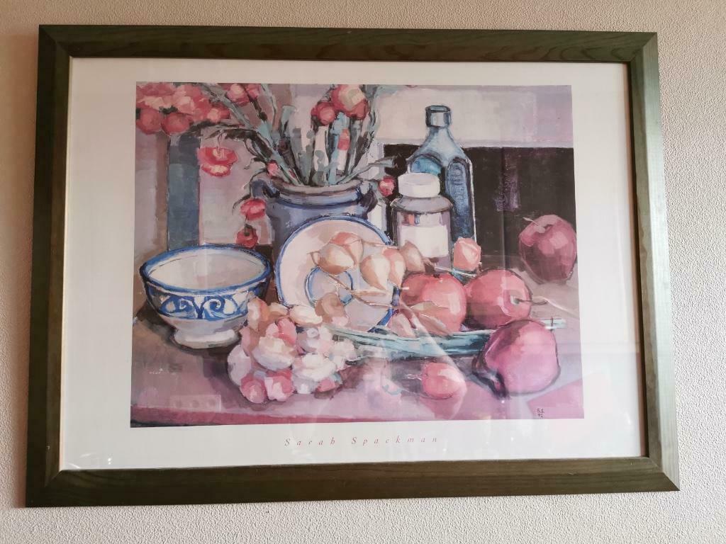 grote kader - stilleven, Ophalen of Verzenden, Gebruikt