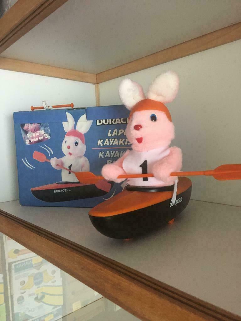 Duracell Kayakist Rabbit nieuw en verpakt, Verzamelen, Nieuw