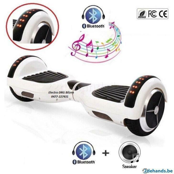 Hoverboard 6,5" bluetooth+ machnetische Gyroscoop (rbg led ), Ophalen of Verzenden, Nieuw