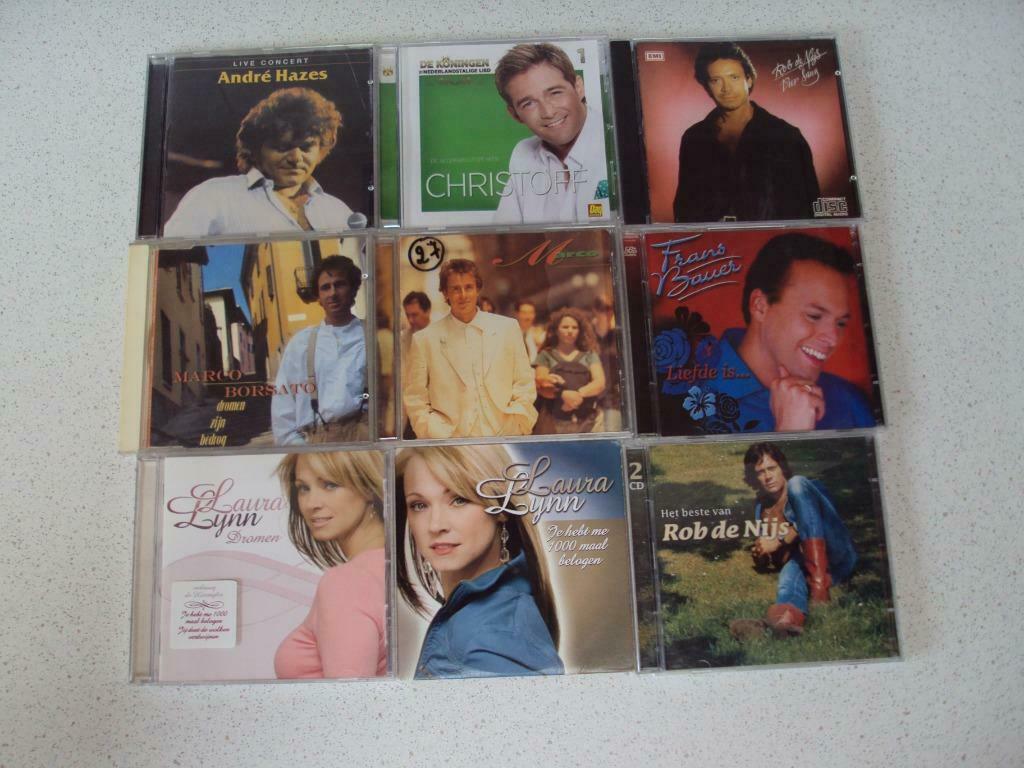 Lot 17 met 9 CD's "André Hazes, Christoff, Rob De Nijs,Marco, CD & DVD, CD | Autres CD, Enlèvement ou Envoi