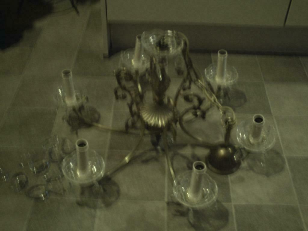 LUSTRE, Enlèvement, Utilisé, Verre