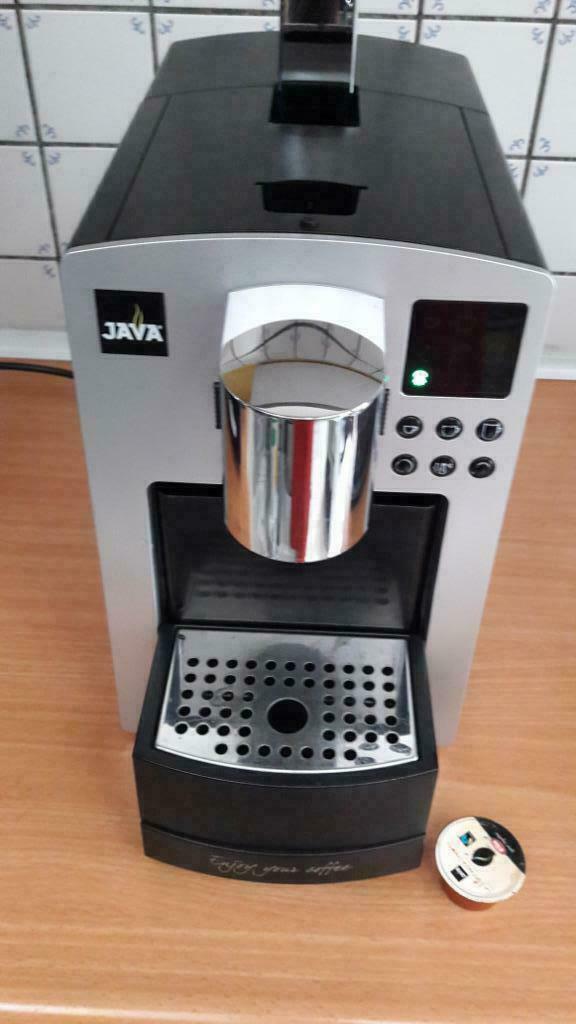 JAVA SEMI-PROFESSIONEEL KOFFIEZETAPPARAAT, Elektronische apparatuur, Koffiezetapparaten, Ophalen, Espresso apparaat, 10 kopjes of meer