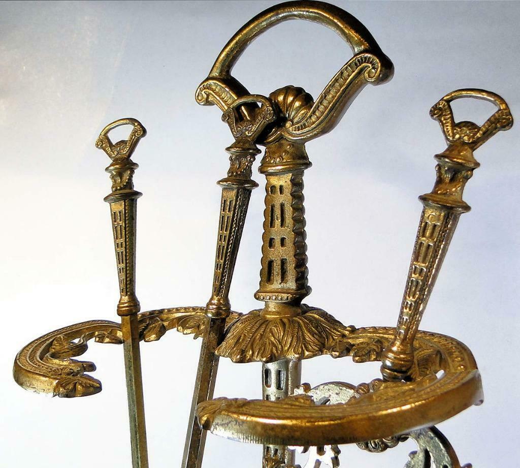 Haardset *  met 3 hulpstukken * paraplustand, Antiek en Kunst, Ophalen of Verzenden, Koper