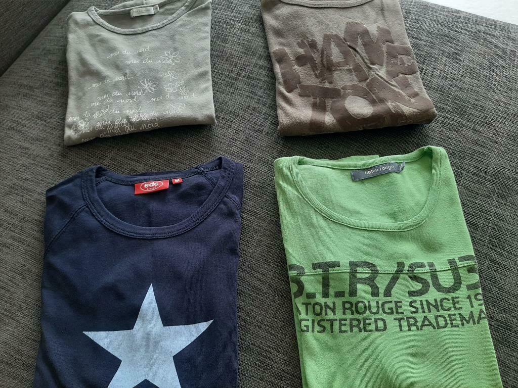 PAKKET 5x T SHIRTS MER DU NORD, HAMPTON BAYS, ESPRIT, BATON, Taille 38/40 (M), Enlèvement ou Envoi, Autres couleurs, Comme neuf