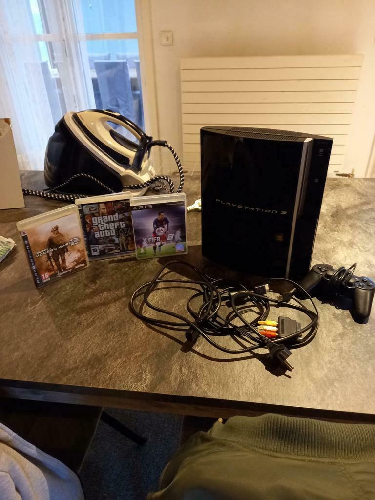 Playstation 3, Games en Spelcomputers, 320 GB, Ophalen of Verzenden, Met 1 controller, Gebruikt