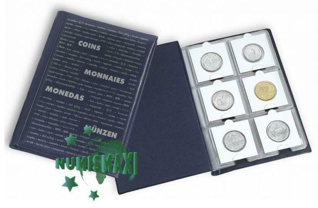 Leuchtturm zakboekje voor 60 munten in munthouder, Postzegels en Munten, Ophalen of Verzenden