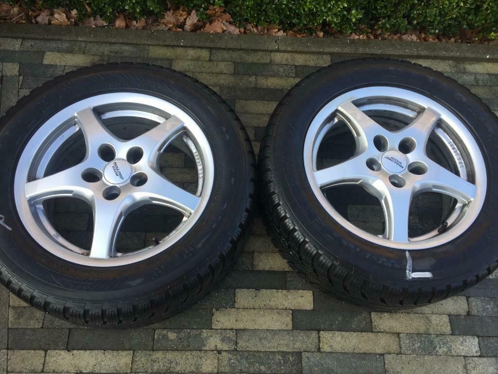 Autobanden (winterset )  - 4x 225/55 R16, Ophalen, Gebruikt, Banden en Velgen, Overige maten