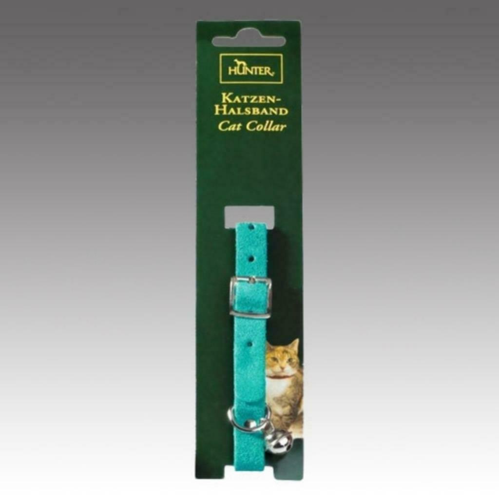 Collier pour chat Hunter daim turquoise, Enlèvement ou Envoi, Neuf