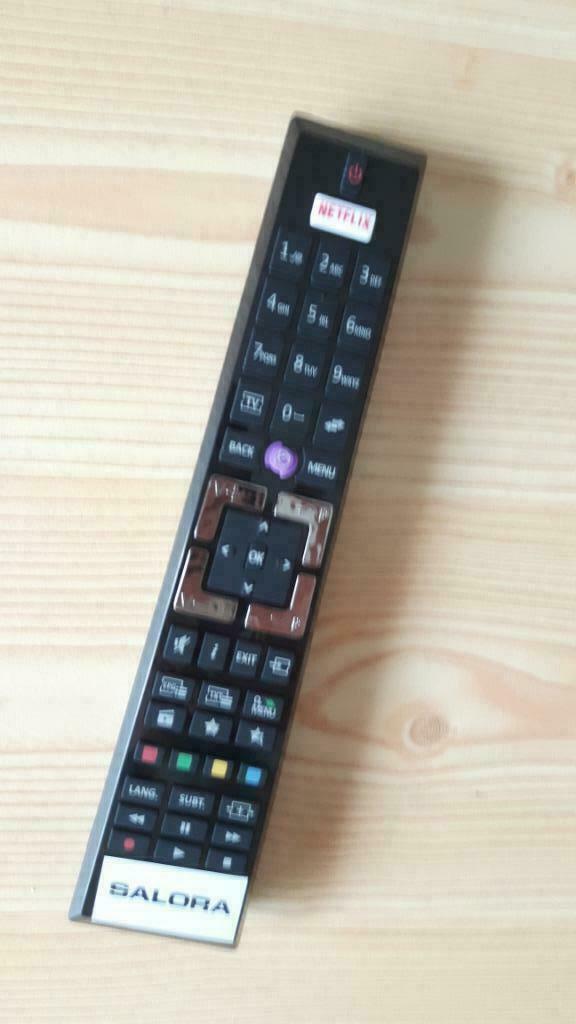 SALORA AFSTANDSBEDIENING 4K LED SMART TV NETFLIX, Enlèvement ou Envoi, Neuf, Originale, TV