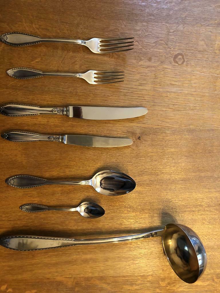 DIWHA SILBER 90  73 pieces 12 personnes, Utilisé, Argent