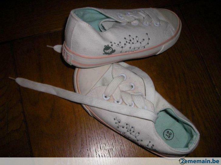 baskets elle, p27, jamais portées, Kinderen en Baby's, Kinderkleding | Schoenen en Sokken, Gebruikt, Overige typen, Meisje