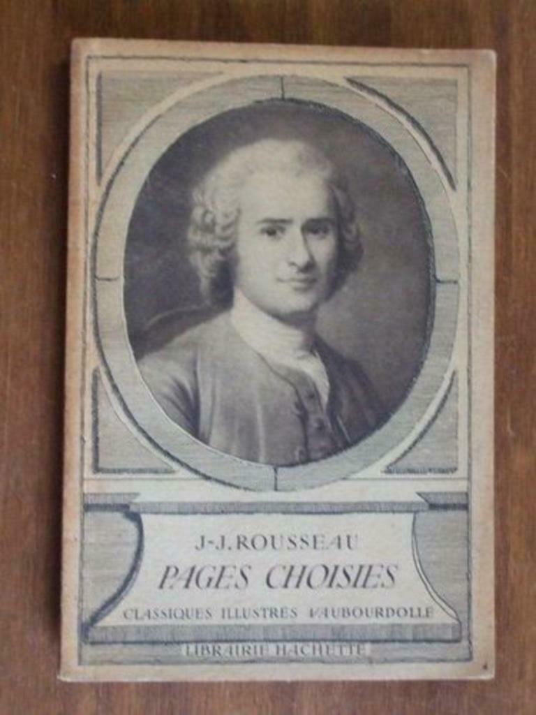 pages choisies, Rousseau, Livres, Enlèvement ou Envoi, Utilisé, Rousseau