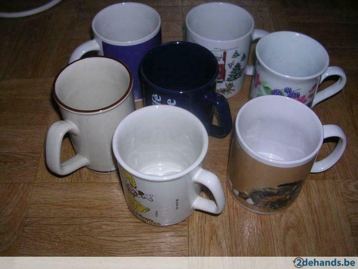 soeptassen, Huis en Inrichting, Ophalen, Gebruikt, Kop(pen) en/of Schotel(s)