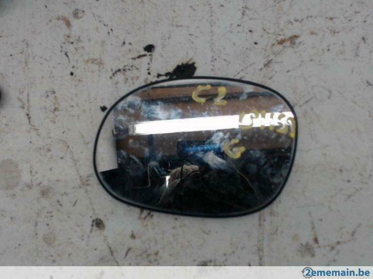 glace  de  retroviseur citroen c2  gauche, Gebruikt, Citroën