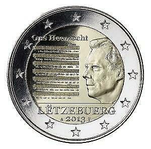2 € Commémorative Luxembourg 2013 (UNC), Timbres & Monnaies, Monnaies | Europe | Monnaies euro, Enlèvement ou Envoi, Luxembourg