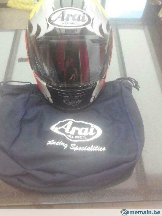 casque arai type nr 3 taille xs bon etat, Enlèvement