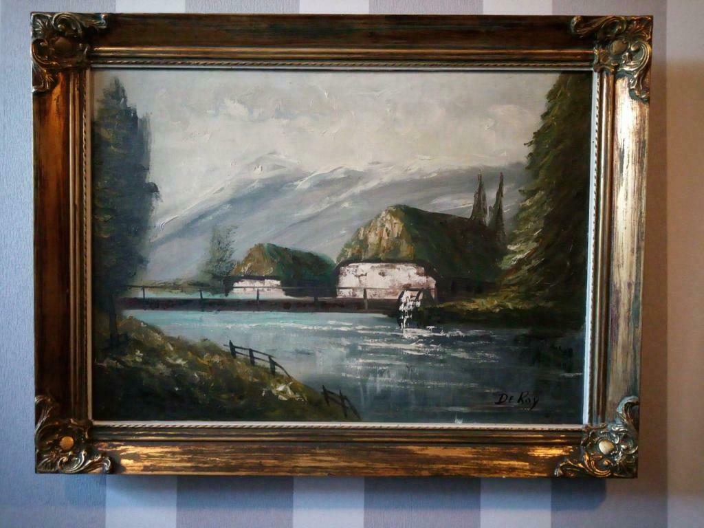 Antiek schilderij van De Roy, Antiquités & Art, Enlèvement