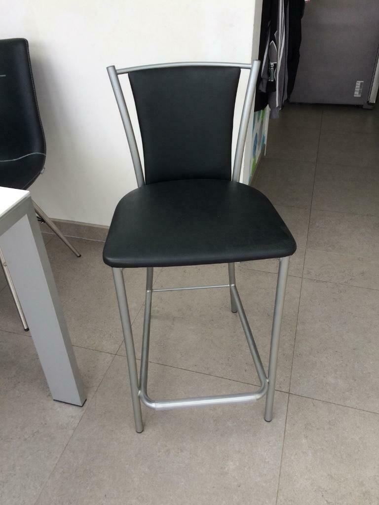 Chaise de bar (noir) Chaise bar (noir) comme Neuf!, Enlèvement, Comme neuf