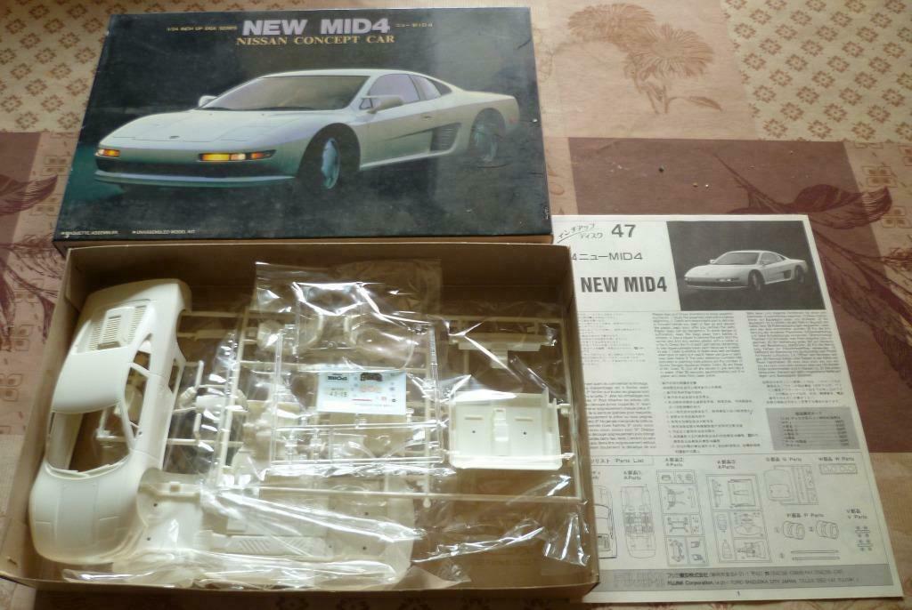 Fujimi Nissan Mid4 1/24, Hobby & Loisirs créatifs, Modélisme | Voitures & Véhicules, Enlèvement ou Envoi, Voiture, Plus grand que 1:32