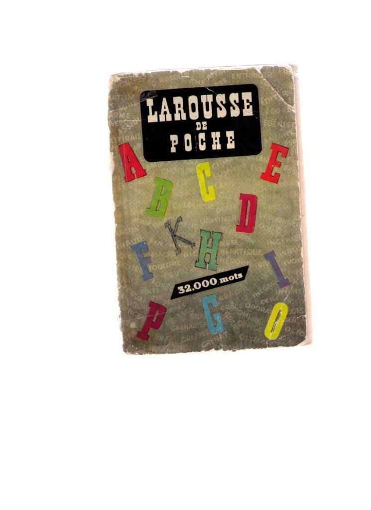 Larousse de poche - dictionnaire de 32 000 mots - 1959, Livres, Dictionnaires, Utilisé, Français, Autres éditeurs, Enlèvement ou Envoi