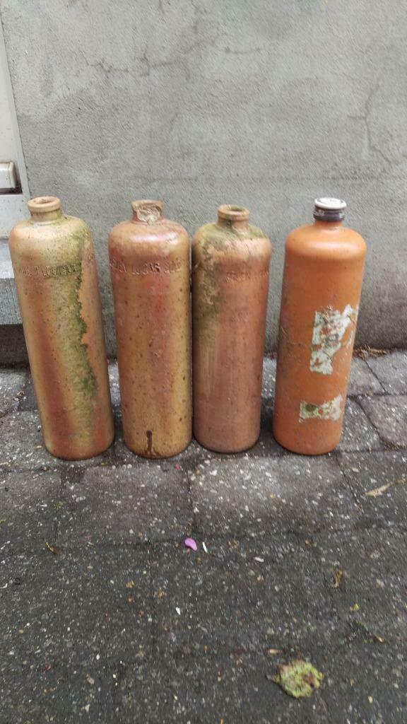 Bols Erven Lukas Amsterdam flessen, Ophalen of Verzenden, Gebruikt, Overige gebieden, Overige typen